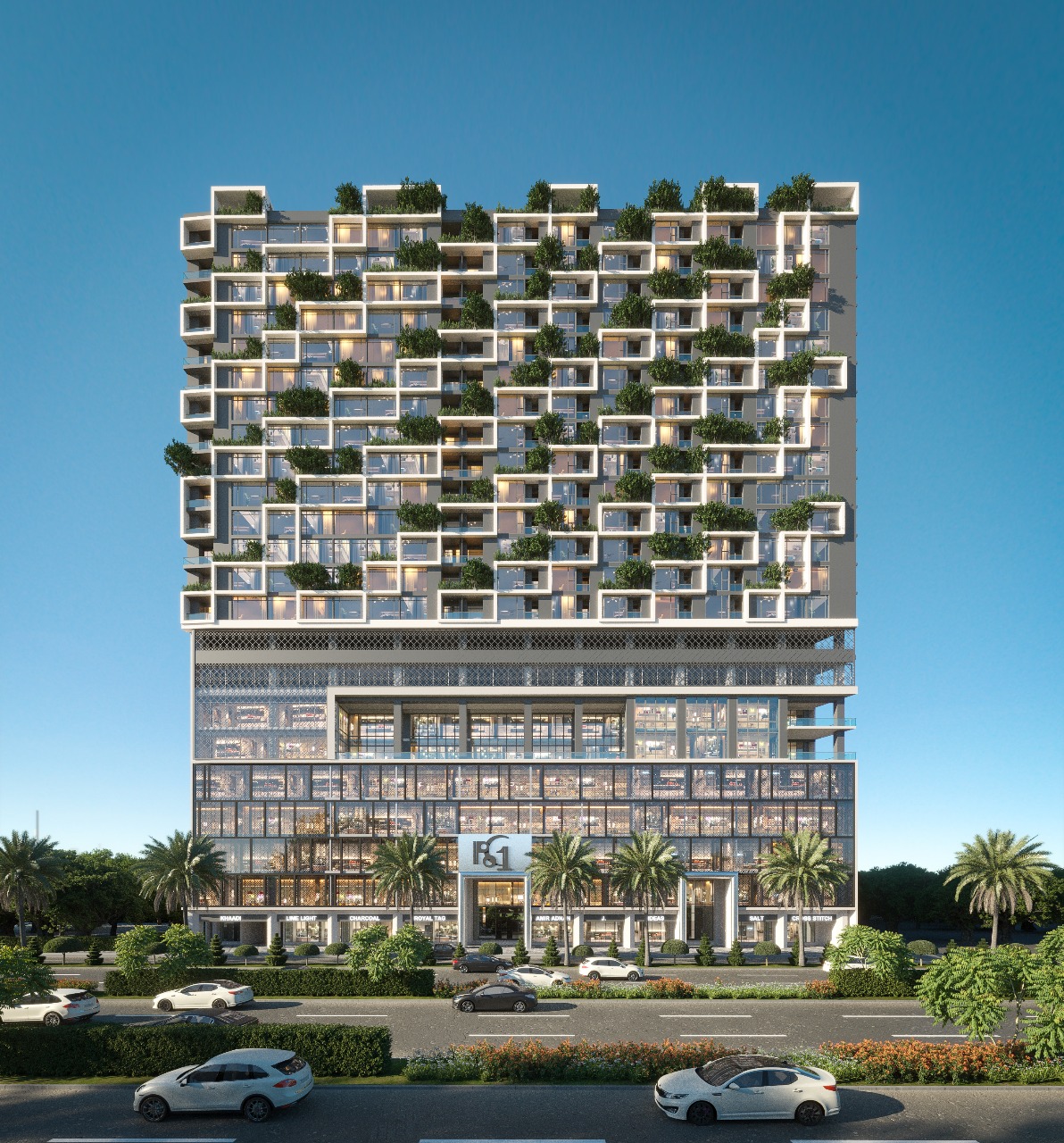 POC 1 (Pearl one Courtyard 1)